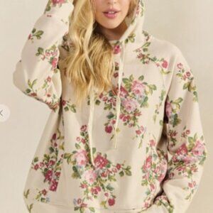 Floral Hoodie